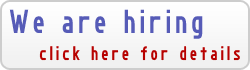 We are hiring!